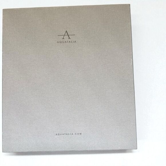 New Aquatalia Kyla Womens Weatherproof Suede & Sheepskin Zip Boot Black Size 8 - Picture 10 of 10